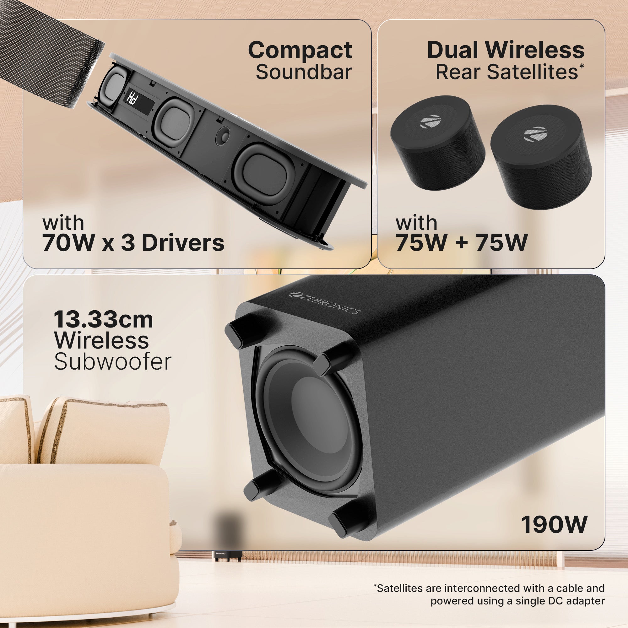 Zeb Juke Bar 9710C